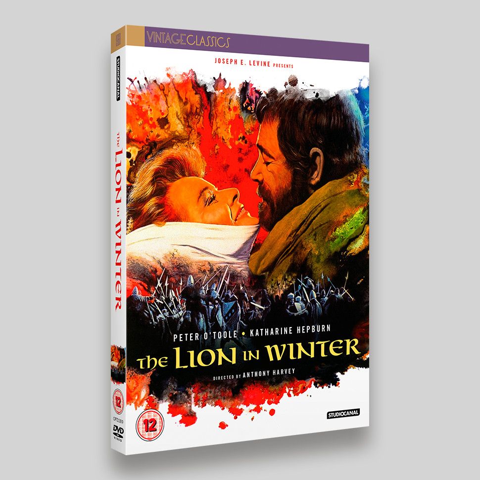 Lion In Winter DVD Packaging