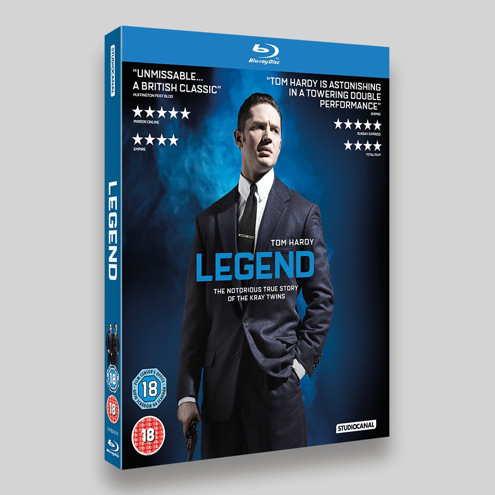 Legend Blu-ray Lenticular O-ring Packaging Reggie