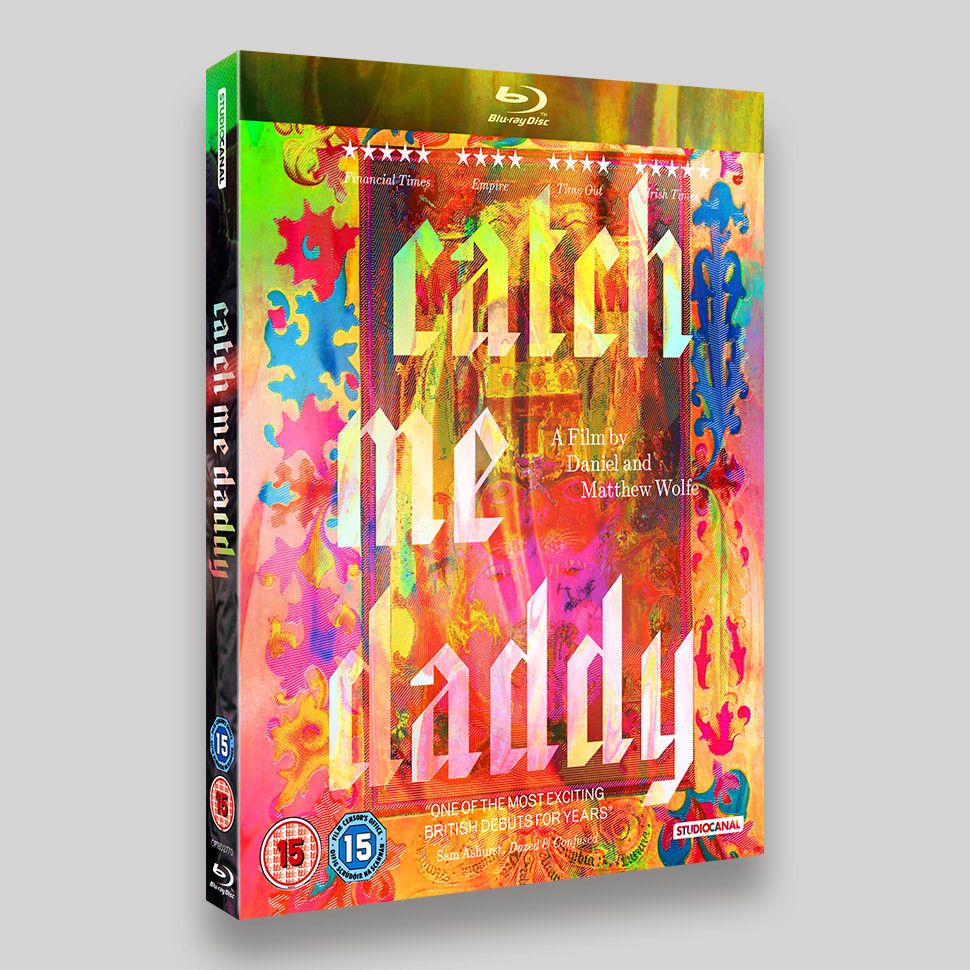 Catch Me Daddy Blu-ray O-ring Packaging