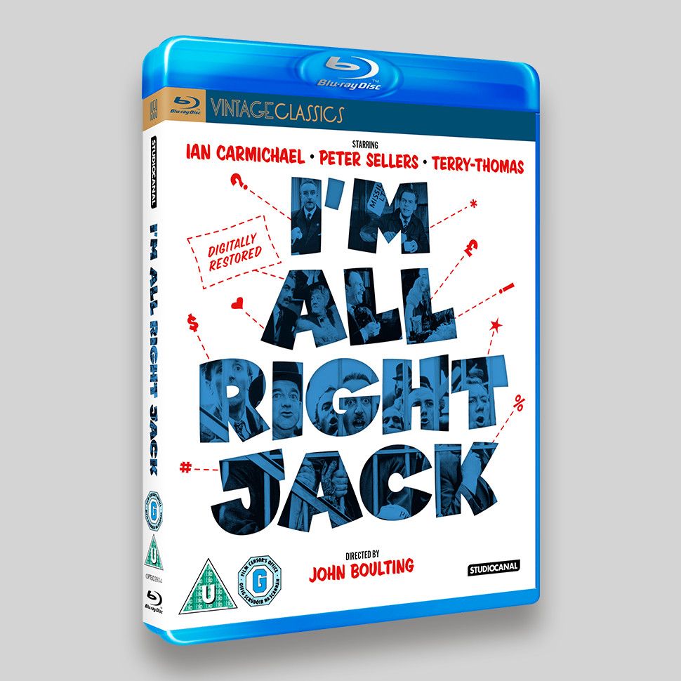 I'm All Right Jack Blu-ray Packaging