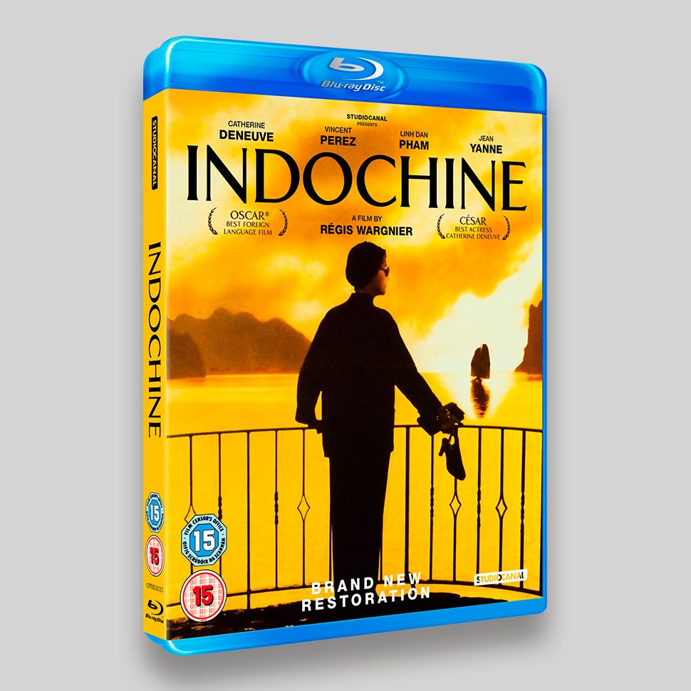Indochine Blu-ray and DVD Packaging
