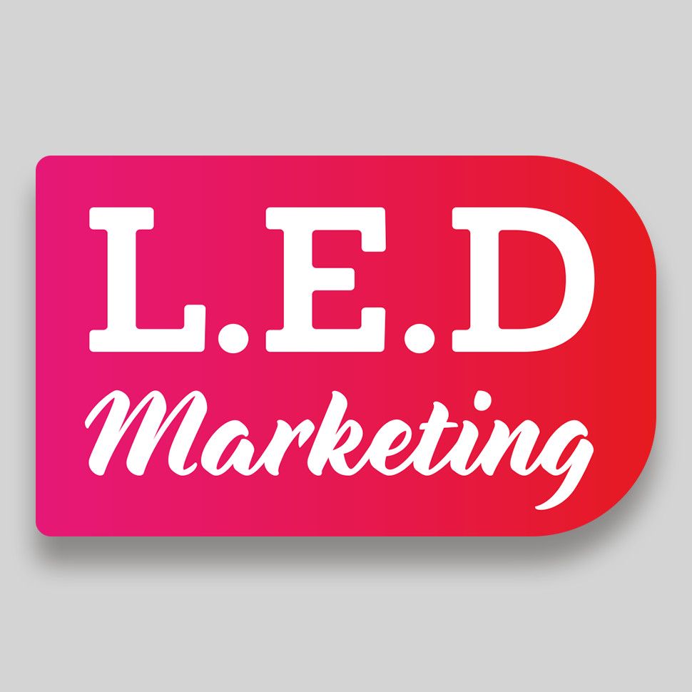 LED Marketing Logo Design