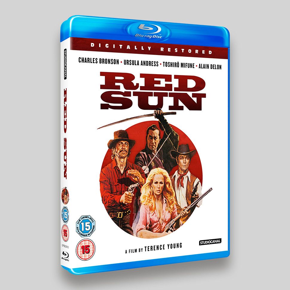Red Sun Blu-ray and DVD Packaging