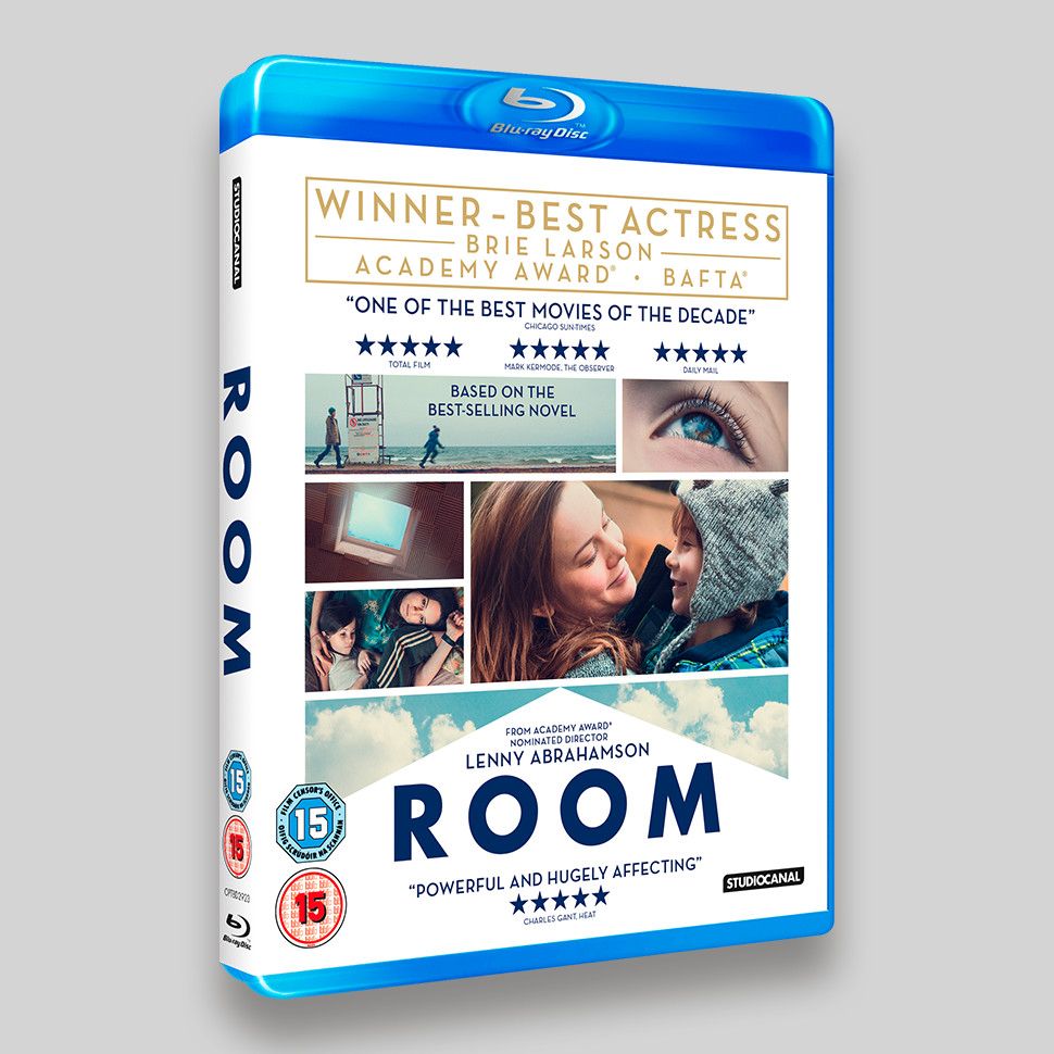 Room Bluray and DVD Packaging Rogue Four Design