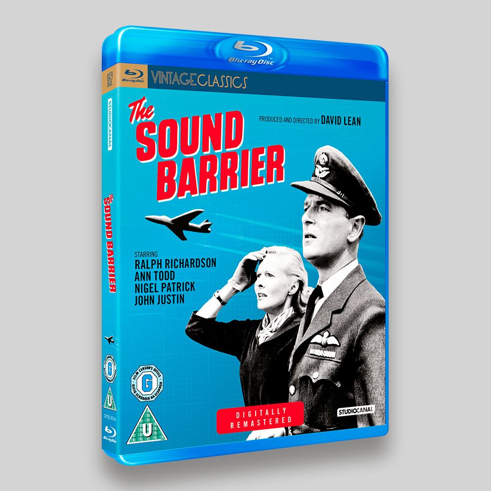 The Sound Barrier Blu-ray packaging