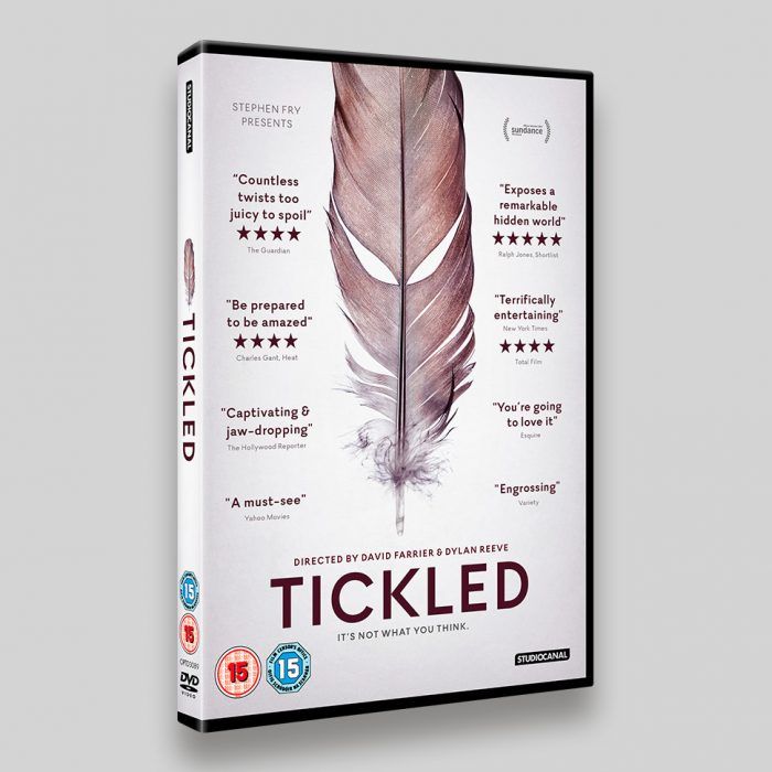 Tickled DVD Packaging