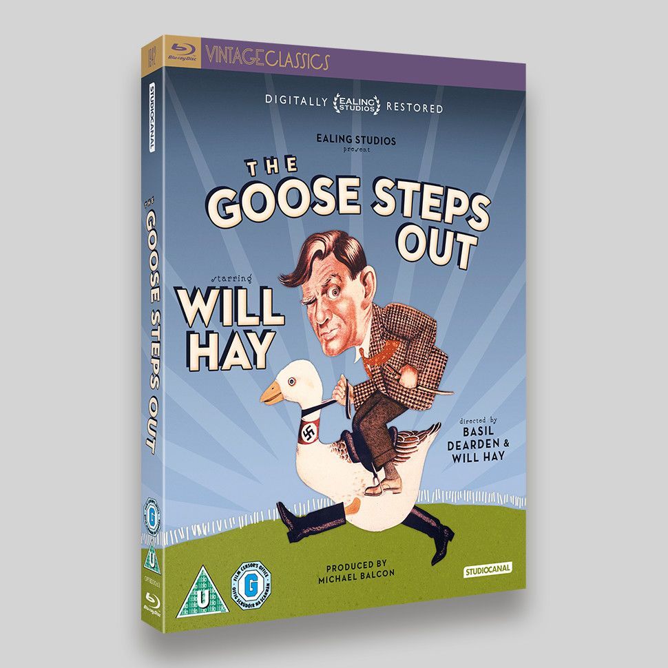 The Goose Steps Out Blu-ray O-ring Packaging