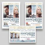 Manchester By The Sea assorted Press Adverts