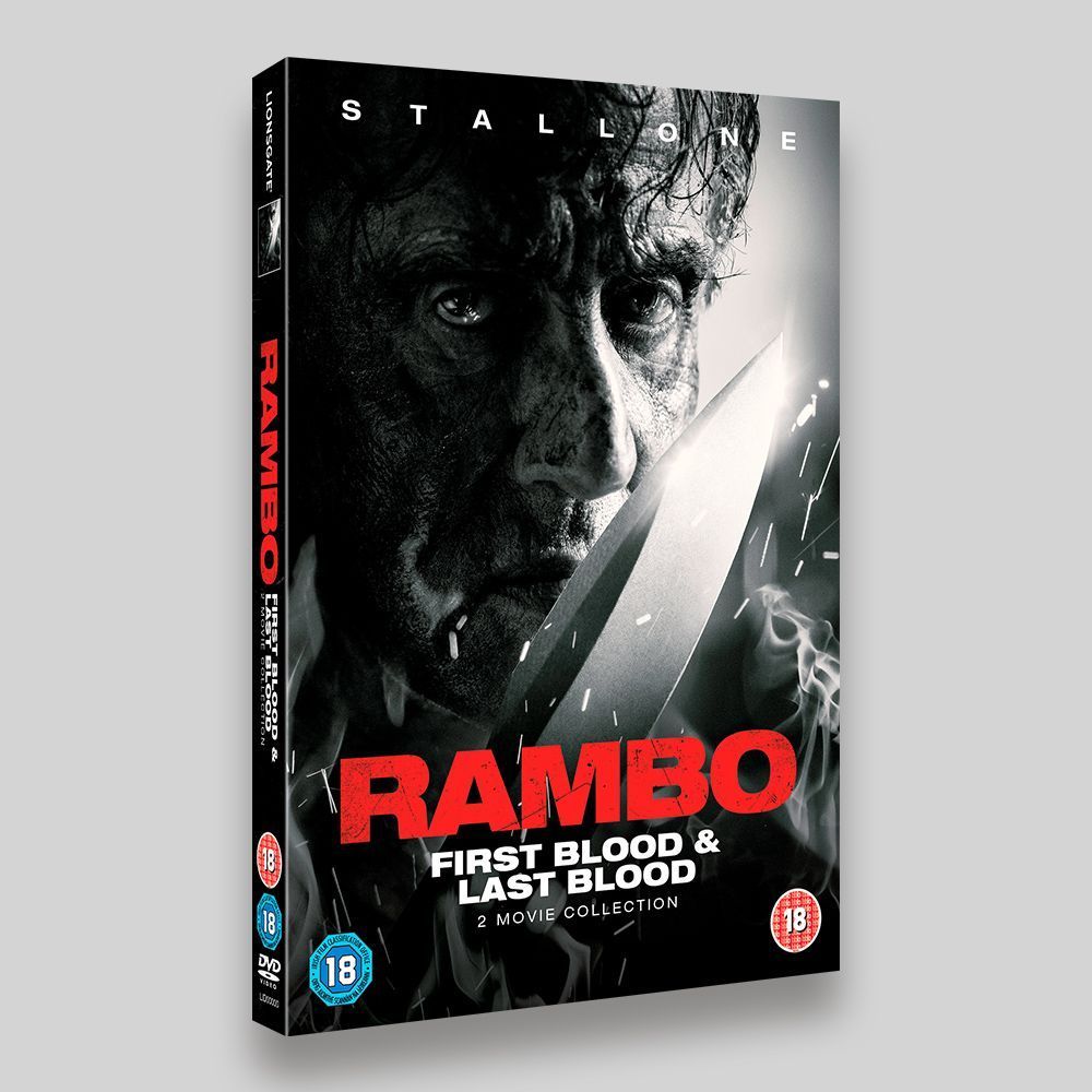 omhyggeligt fiktiv Kloster Rambo Last Blood Steelbook, UHD Blu-ray, Blu-ray and DVD Packaging | Rogue  Four Design