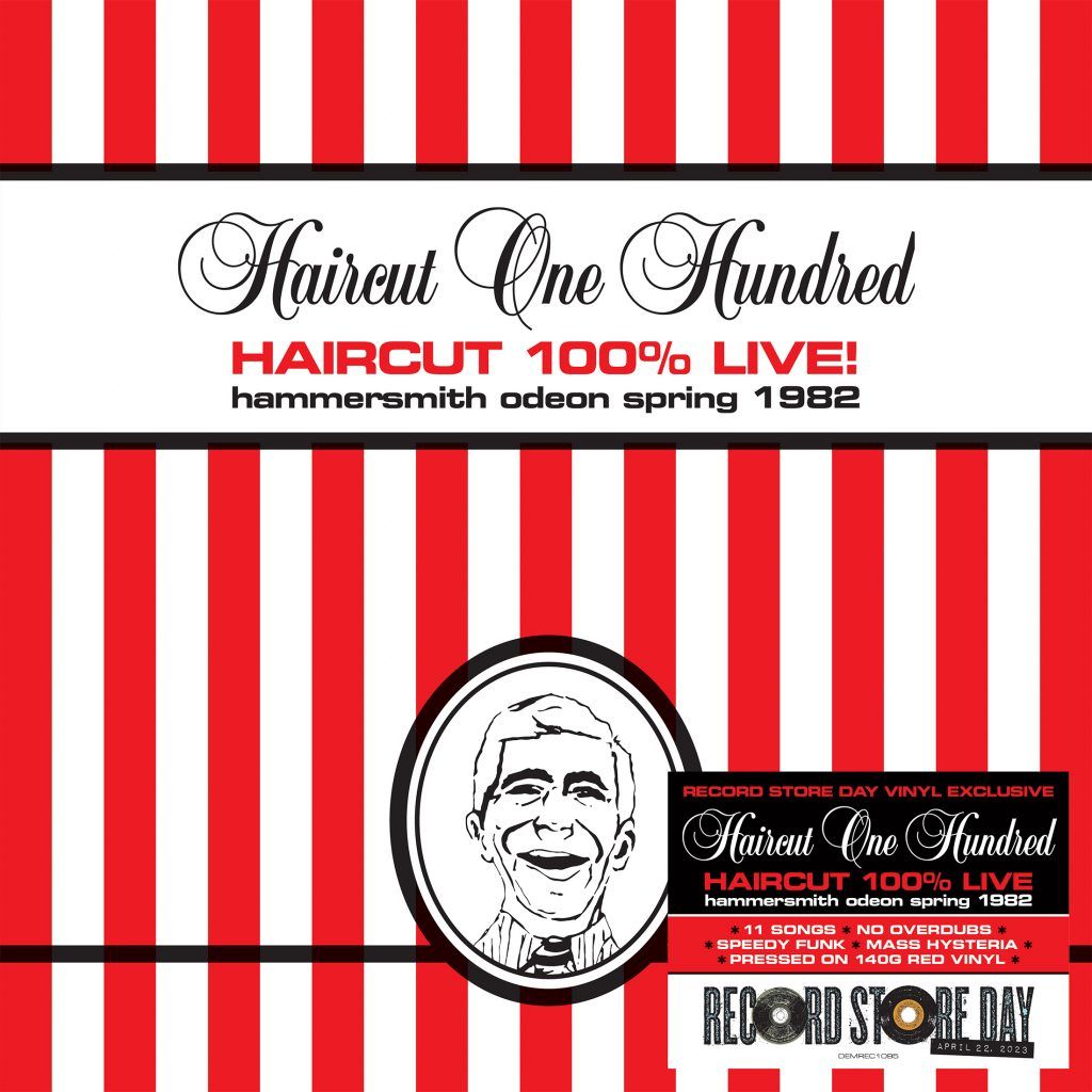 Haircut 100 'Haircut 100% Live' 1LP Vinyl Front Cover