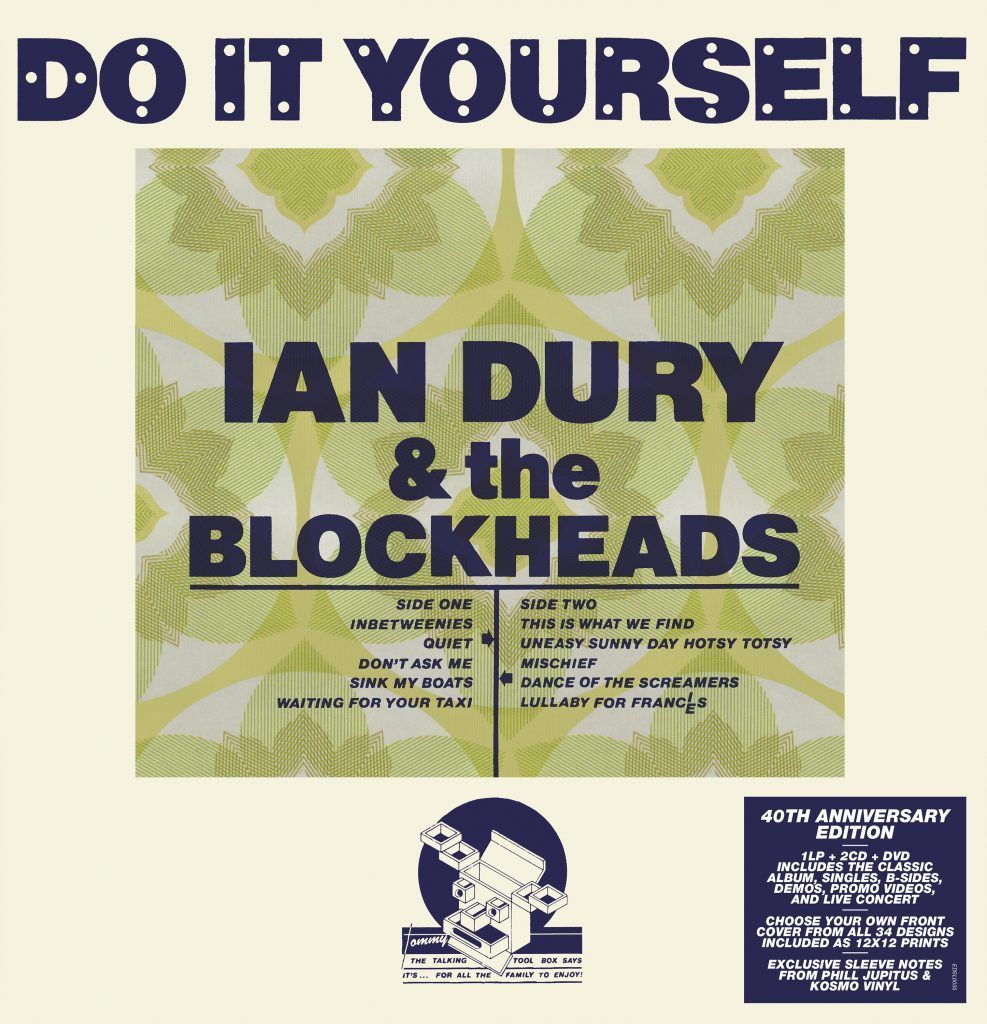 Ian Dury & The Blockheads 'Do it Yourself' Cover