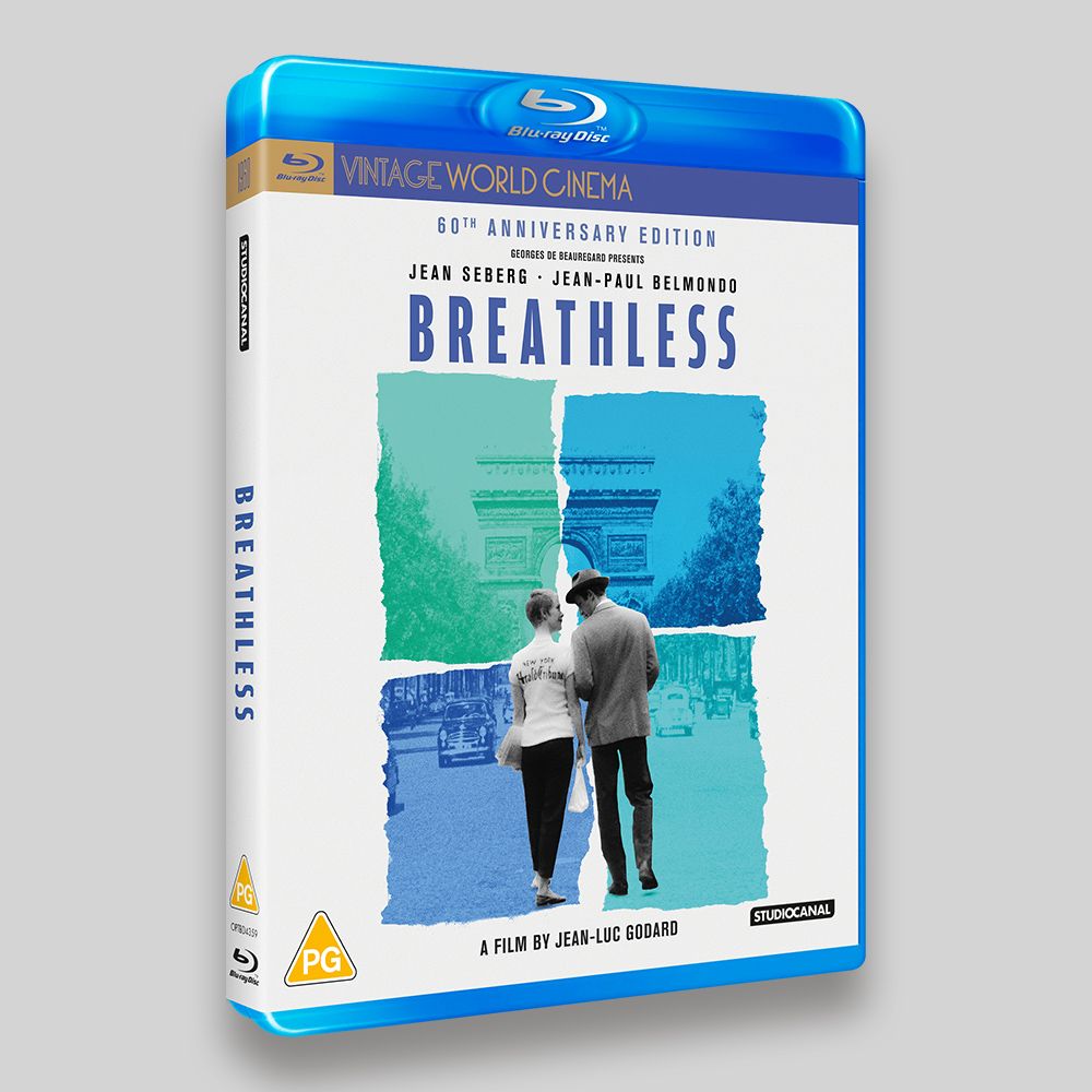 Breathless Blu-ray Packaging