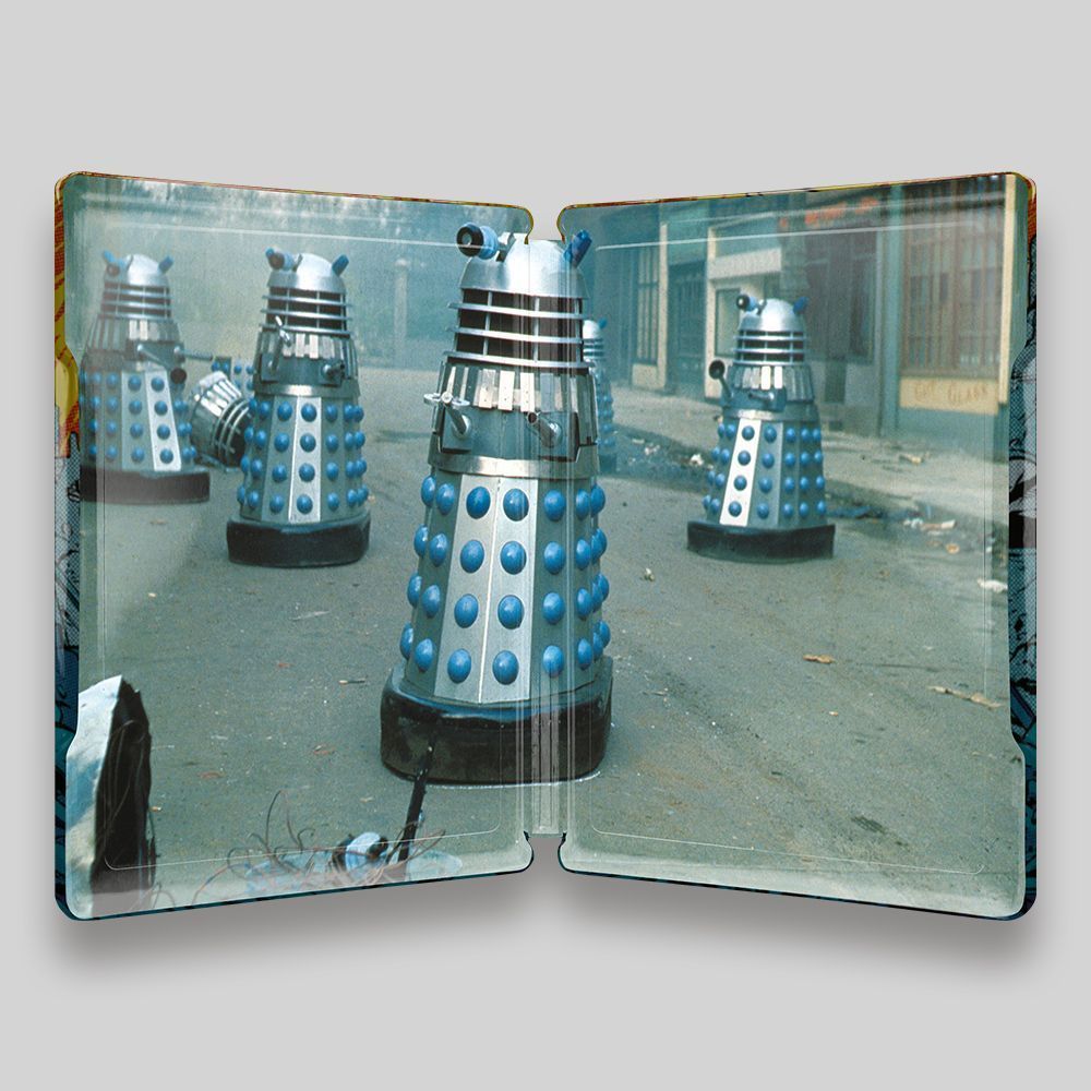 Daleks' Invasion Earth 2150 A.D. Steelbook inside