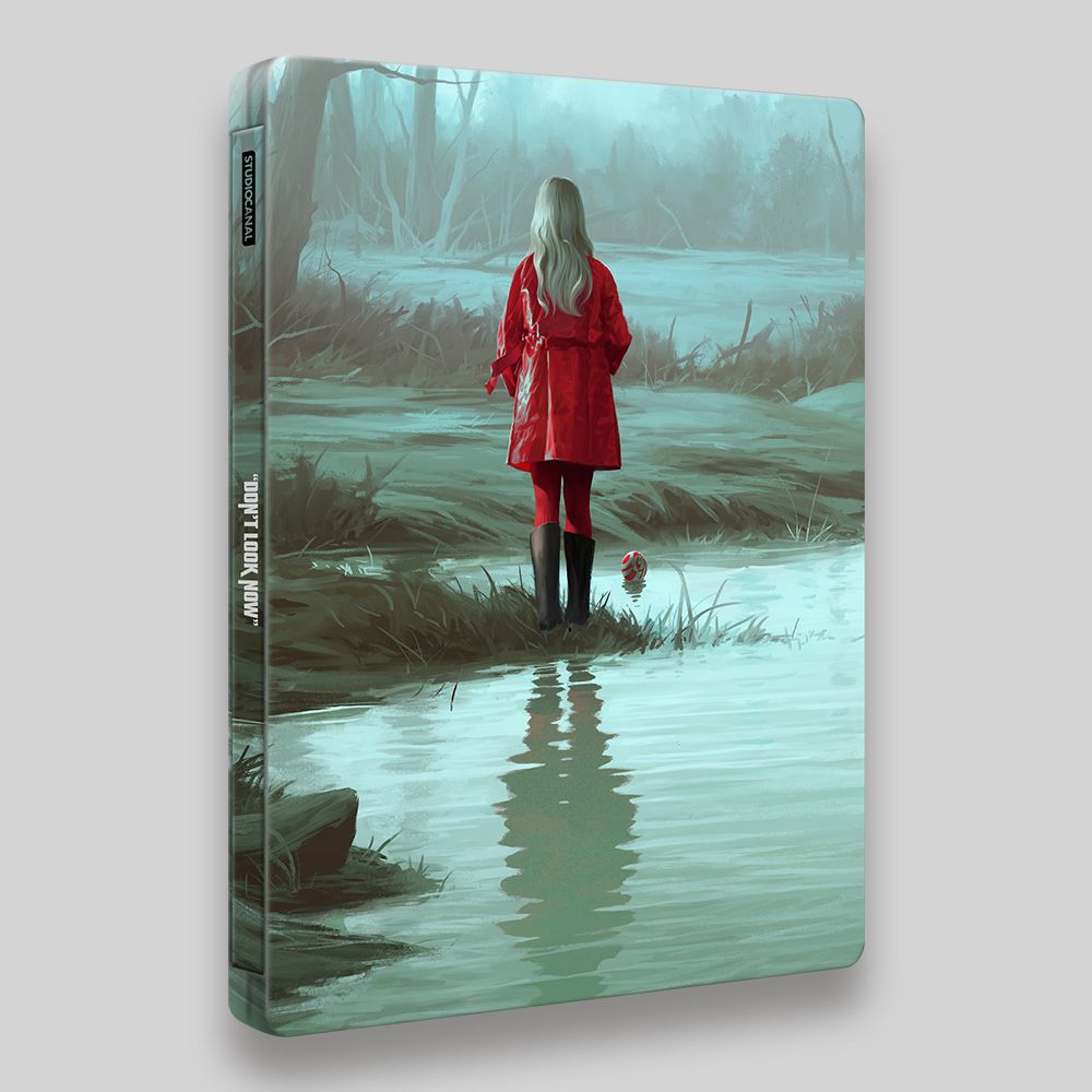 Don't Look Now Steelbook Front and Spine Packaging