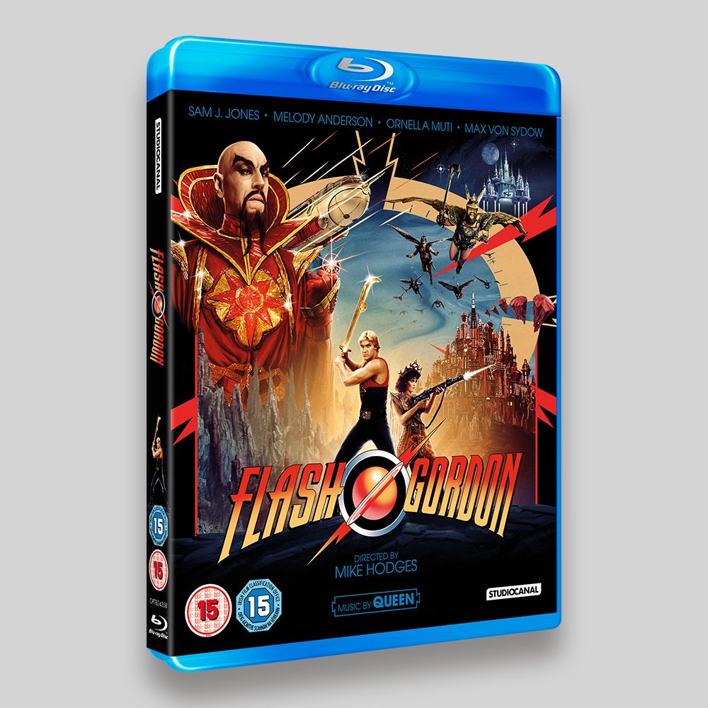 Flash Gordon Blu-ray Packaging