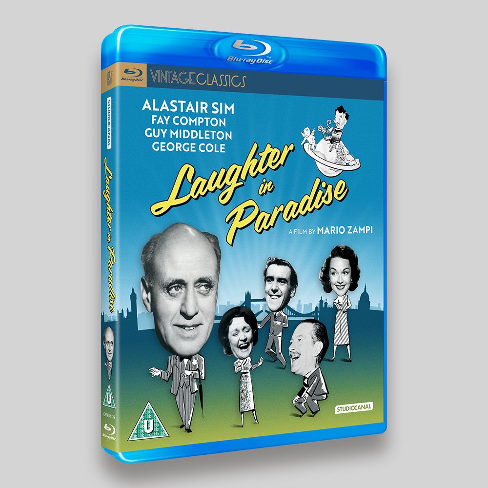 Laughter In Paradise Blu-ray Packaging