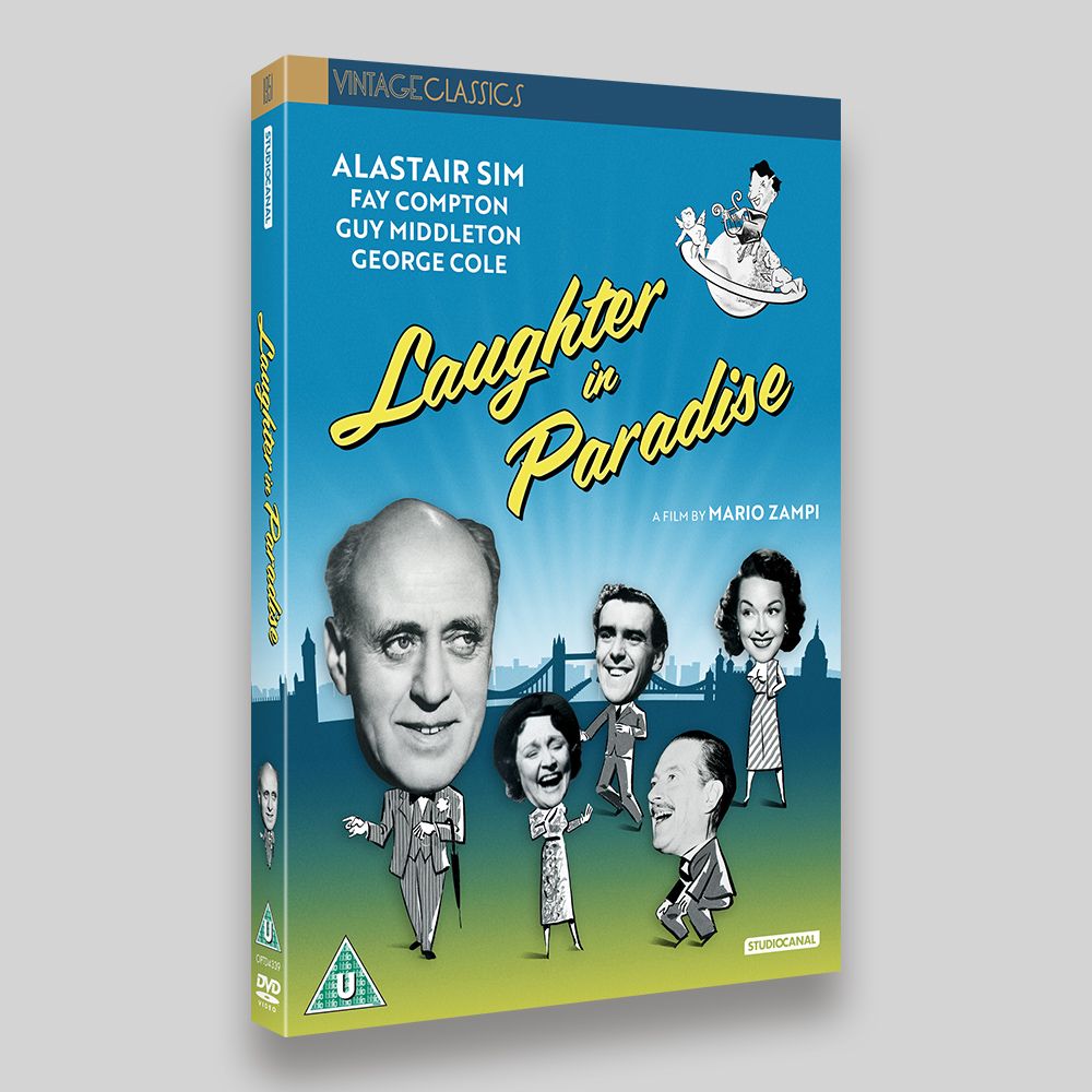 Laughter In Paradise DVD O-ring Packaging