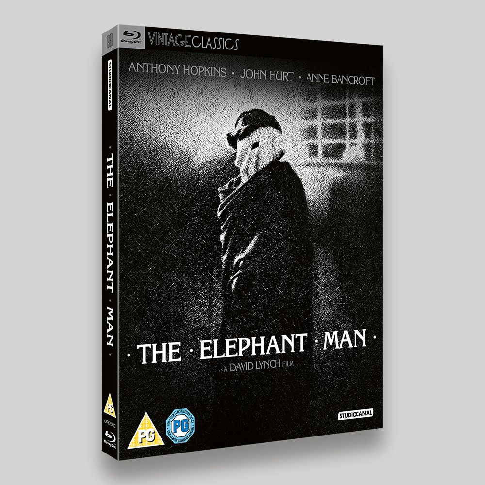 The Elephant Man Blu-ray O-ring Packaging