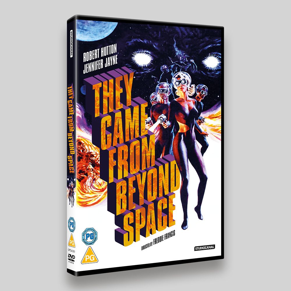 They Came From Beyond Space DVD Packaging