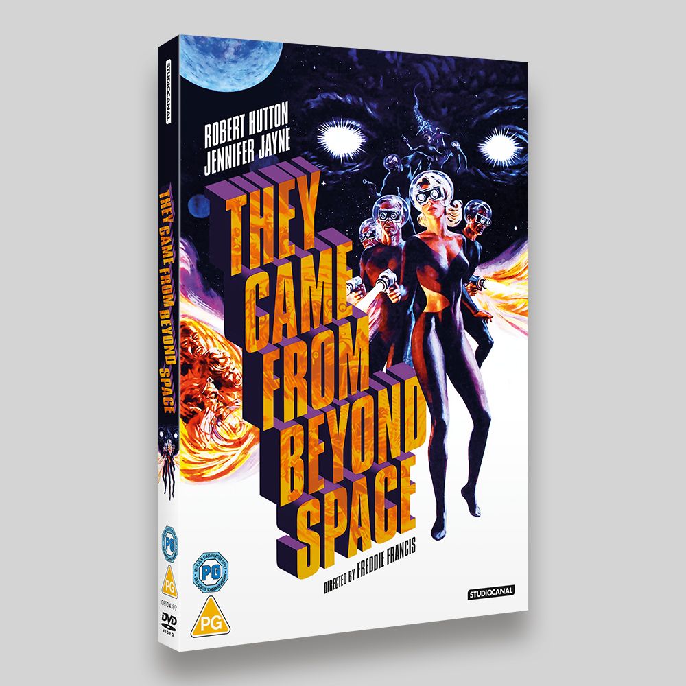 They Came From Beyond Space DVD O-ring Packaging
