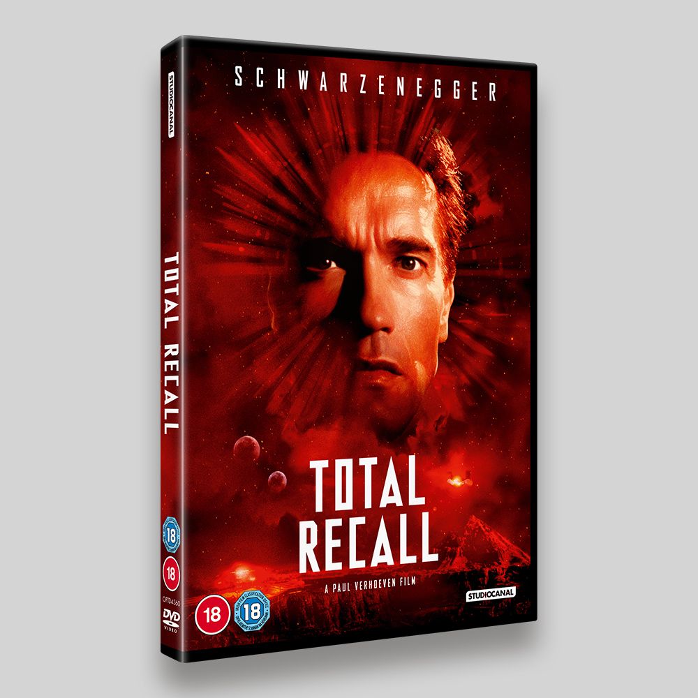 Total Recall DVD Packaging