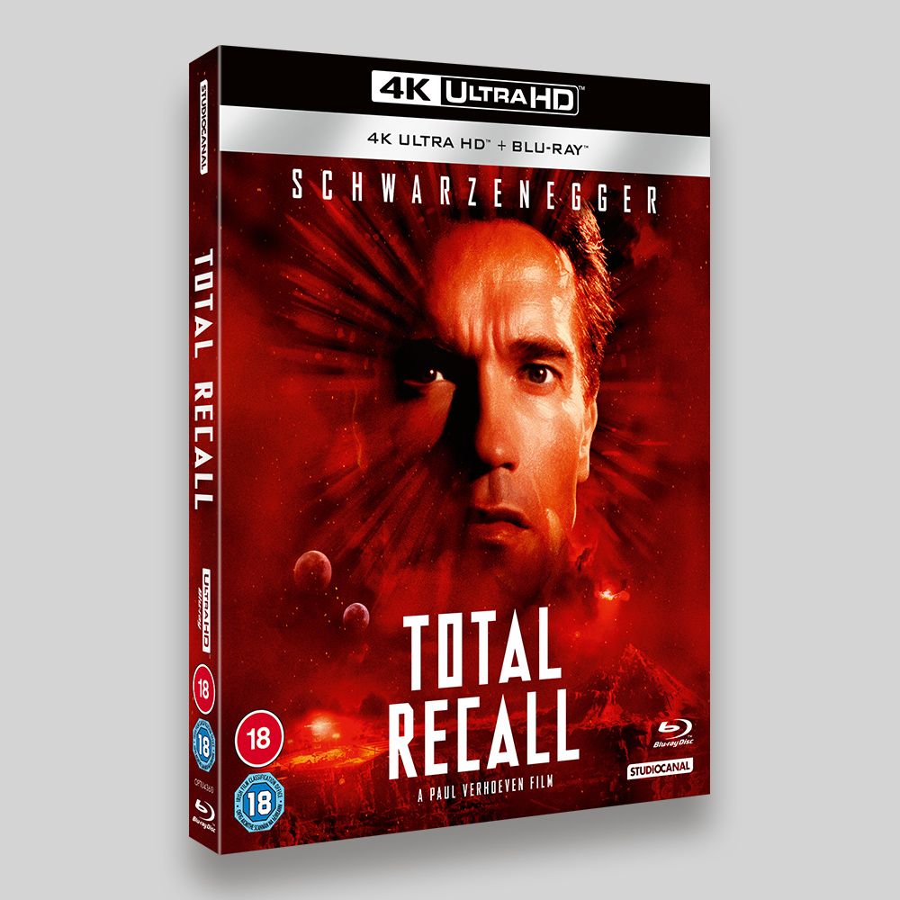 Total Recall Blu-ray O-ring Packaging