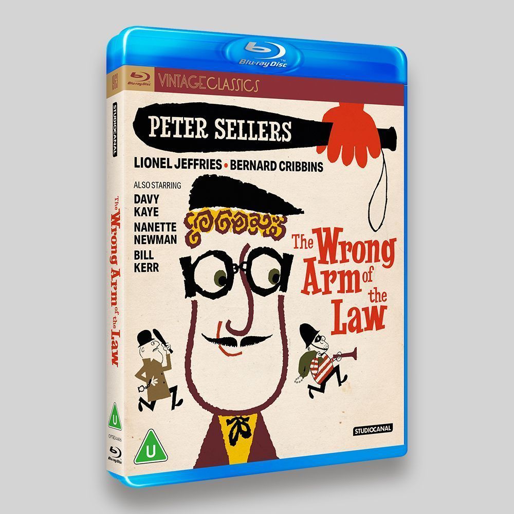The Wrong Arm Of The Law Blu-ray Packaging