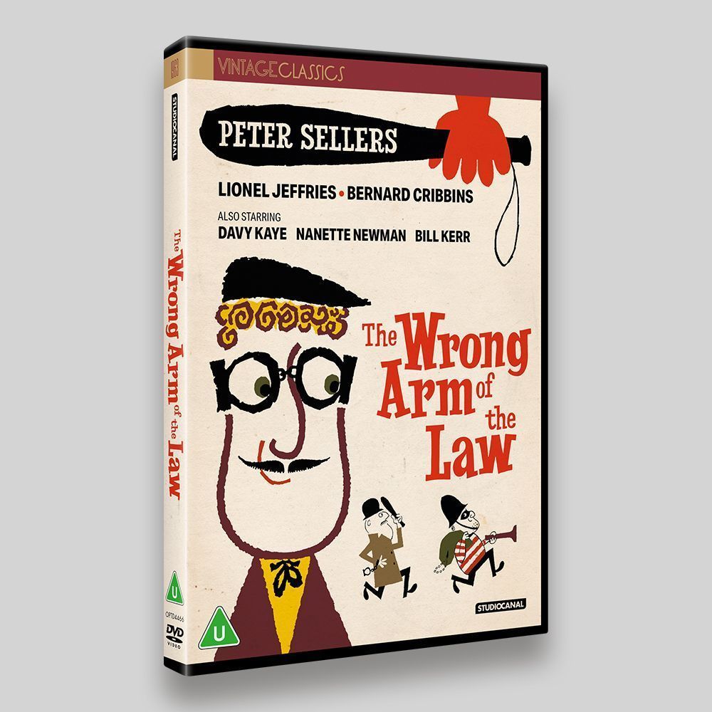 The Wrong Arm Of The Law DVD Packaging