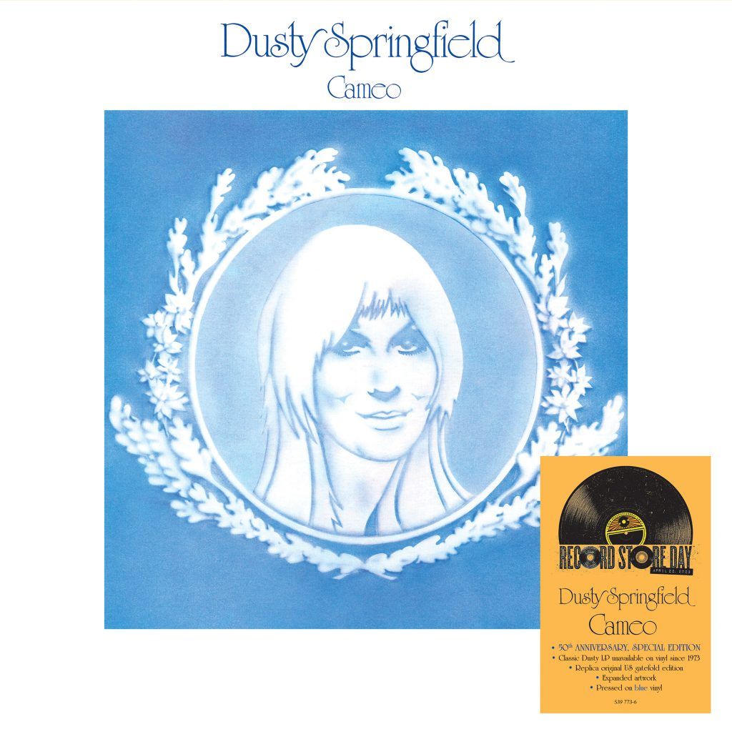 Dusty Springfield Cameo LP cover with sticker