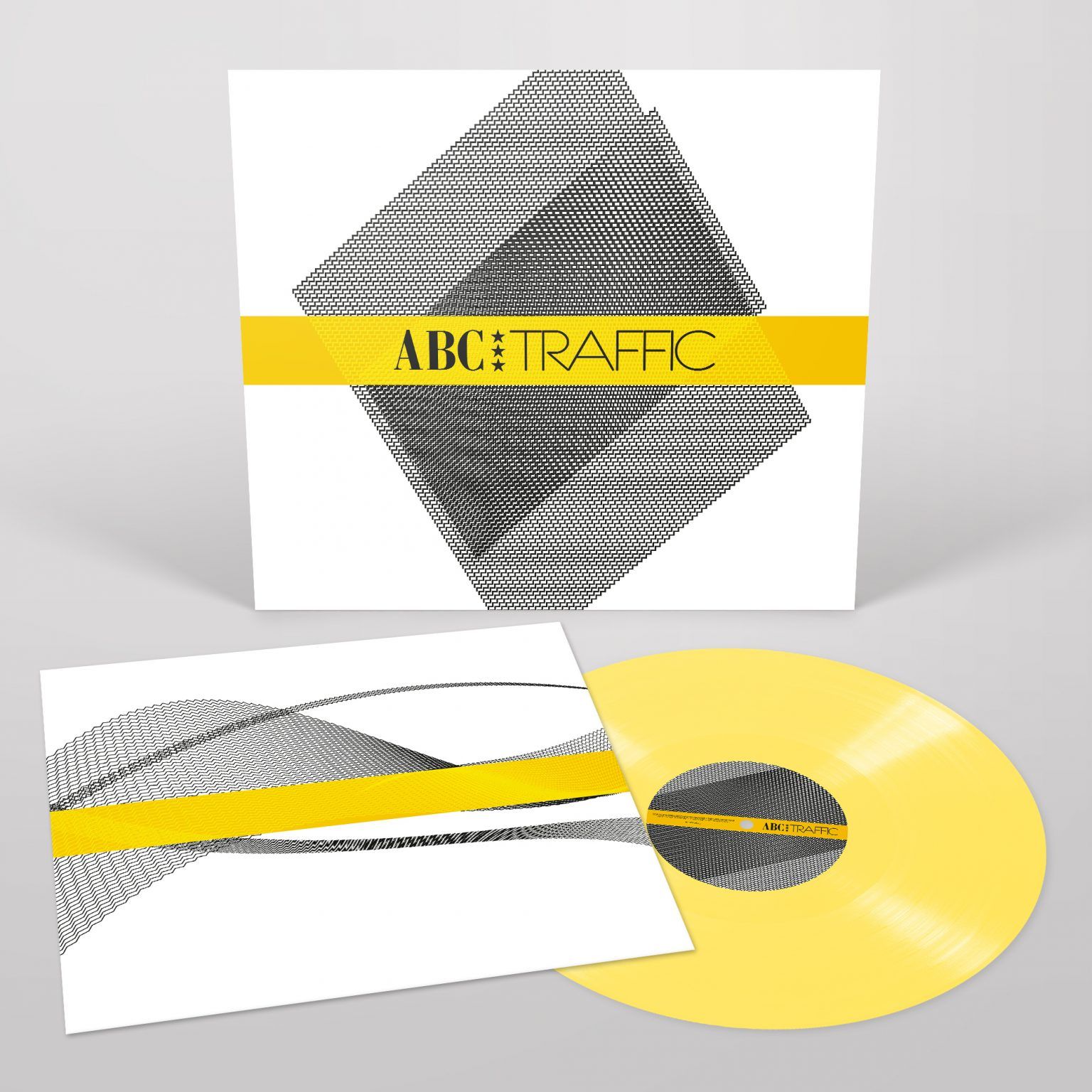 ABC Traffic LP 3D yellow vinyl
