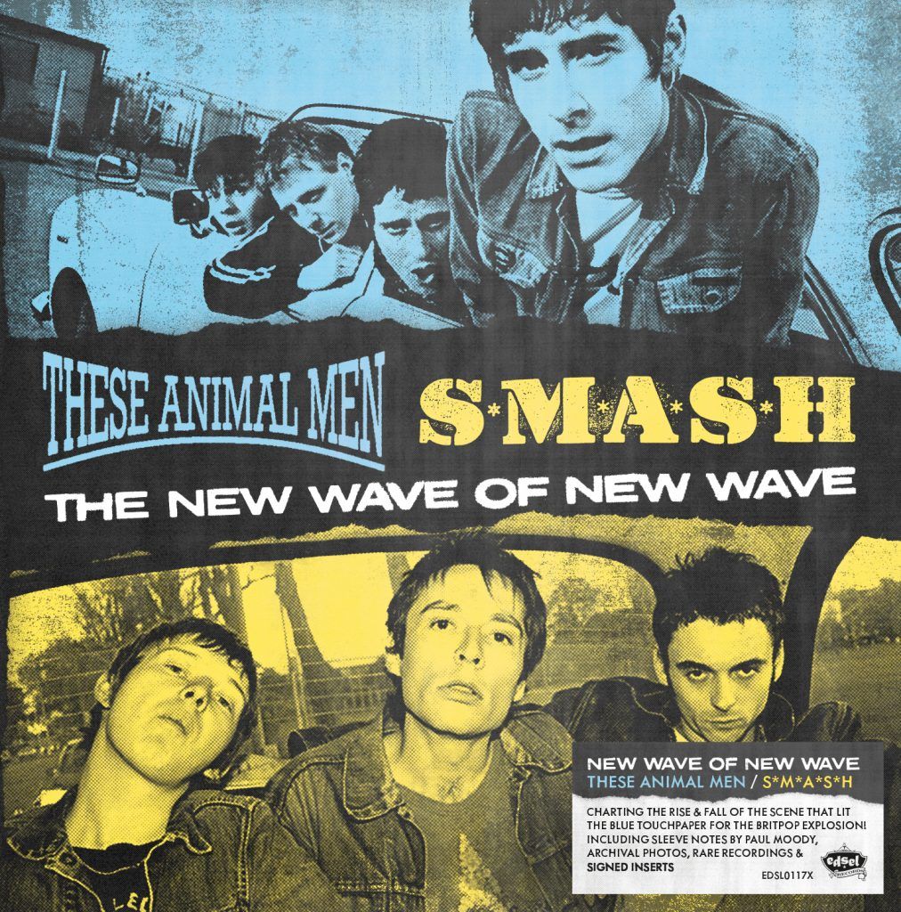 These Animal Men and S*M*A*S*H The New Wave Of New Wave Limited Edition 6CD Boxset cover with sticker