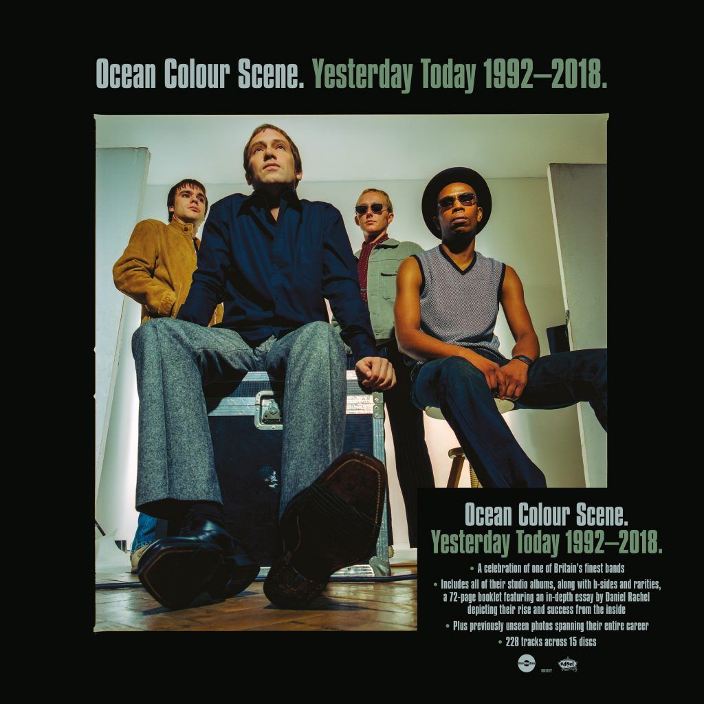 EDSL0127 Ocean Colour Scene Yesterday Today 1992-2018 Cover Sticker