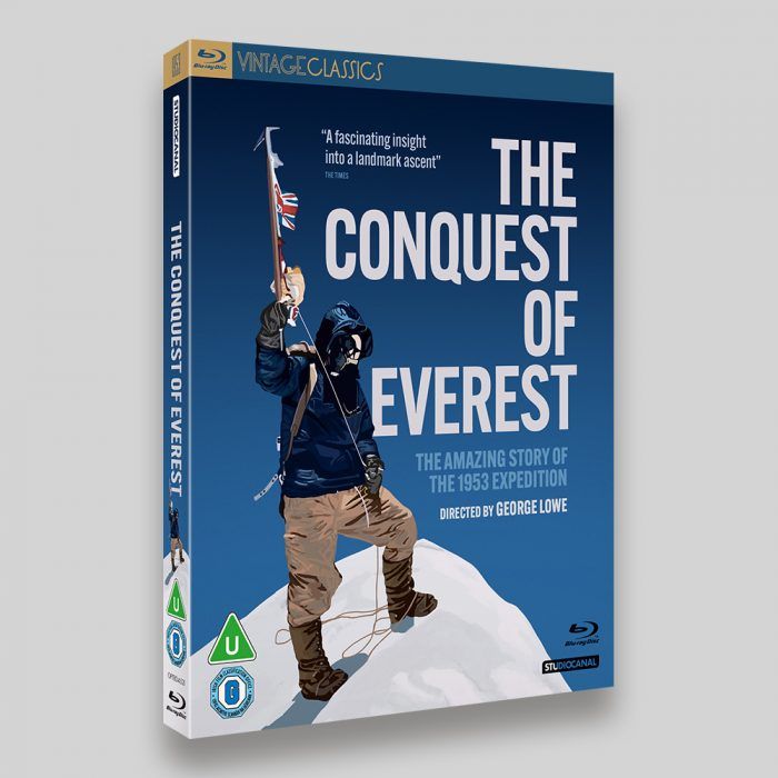 The Conquest Of Everest Blu-ray O-ring Packaging